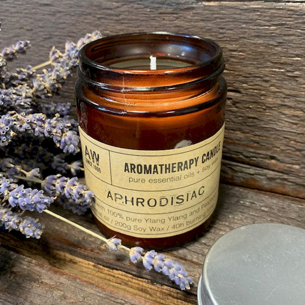Aromatherapy Candle - Aphrodisiac (Ylang Ylang & Patchouli)