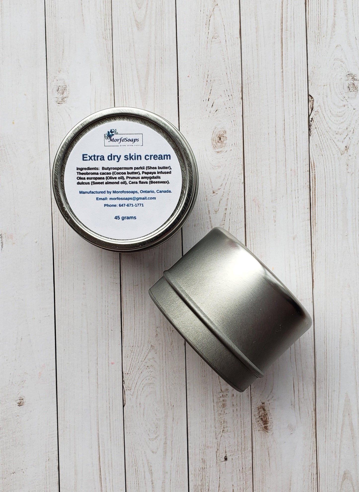 Extra Dry Skin Cream by Morfosoaps