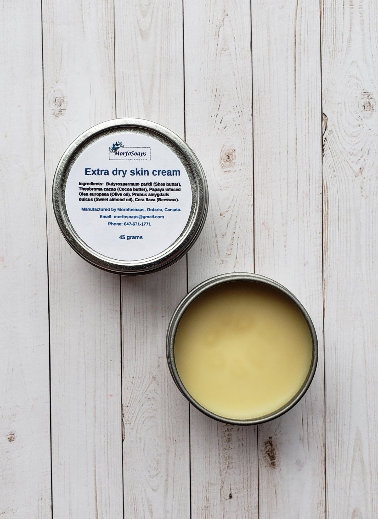 Extra Dry Skin Cream by Morfosoaps