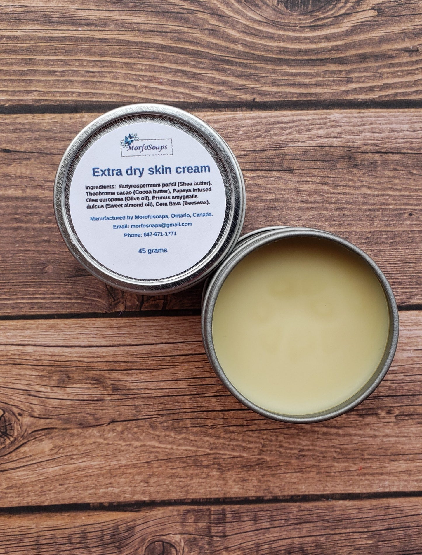 Extra Dry Skin Cream by Morfosoaps
