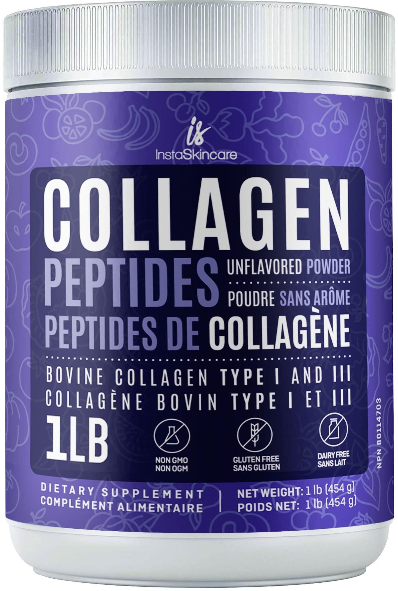 Collagen Peptides Powder for Women - Hydrolyzed Collagen Protein Powder