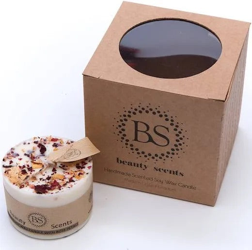 Beauty Scents - Scented Candle With Rose Petals x6 (SMALL)