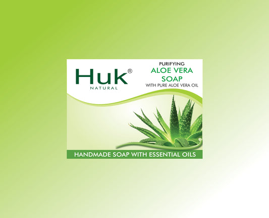 Huk Aloe Vera Soap With Coconut Oil & Vitamin E