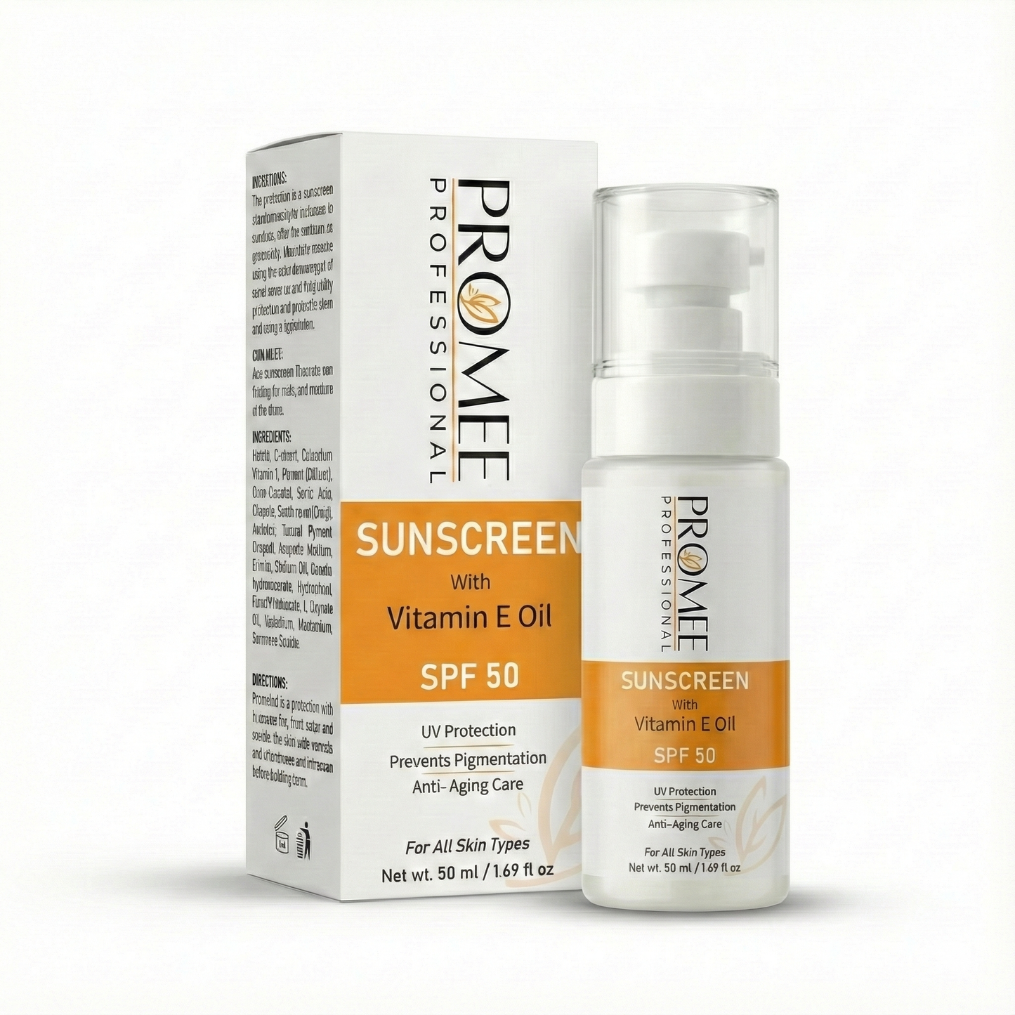 SPF 50 PA++++ Sunscreen with Vitamin E 50ml