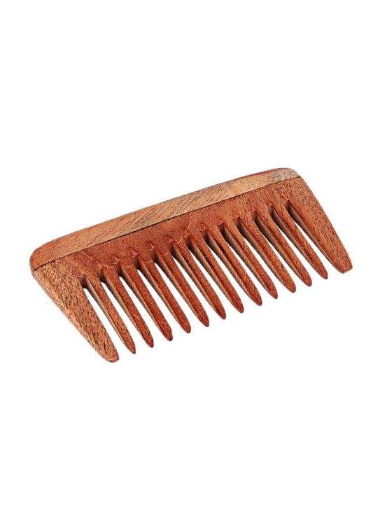 Neem Wooden Comb Helps In Prevention Of Hair