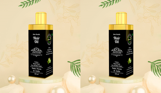 Tulsi Neem Amla Hair Health Oil Pack of 2
