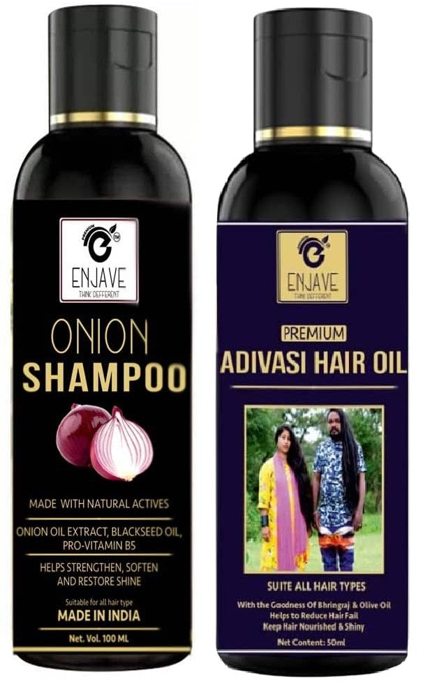 Adivasi Hair Oil & Onion Shampoo